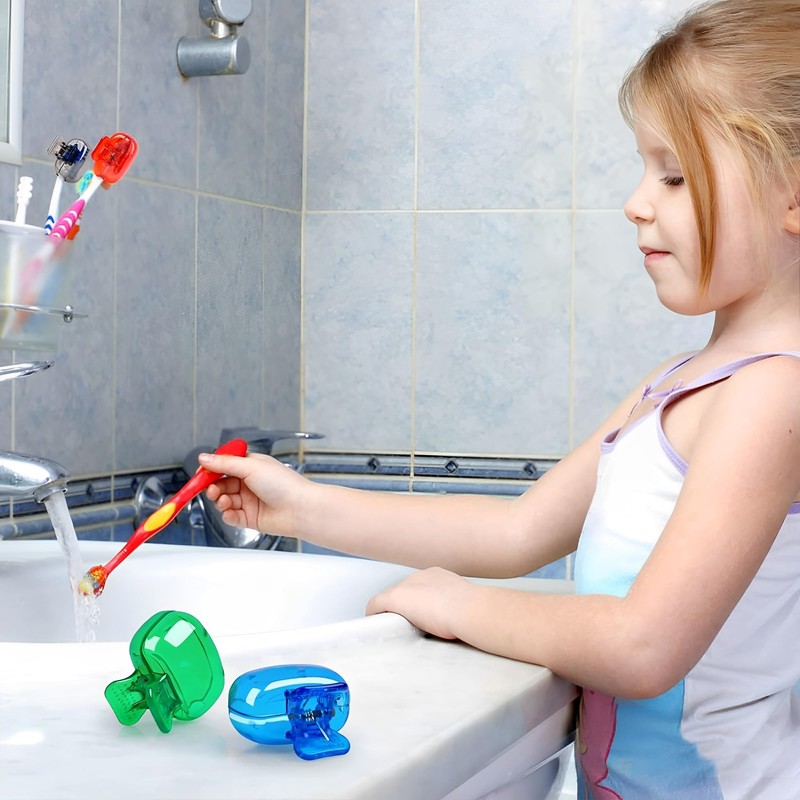 Fundas para Cepillos de Dientes 6 Piezas, Capuchones para Cepillo