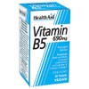 HealthAid Calcium Pantothenate (Vitamin B5) 750mg - Prolong Release -