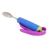 Auxiliary Spoon 360° Flexible Rotation Head Safe Practical Eating Spoon