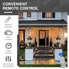 Darkaway Solar Post Lights Lamp Outdoor Pole Light Fixture, Dusk