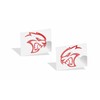 Reflective Concepts Hellcat Emblem Overlay Decal Stickers - 15-18 Challenger