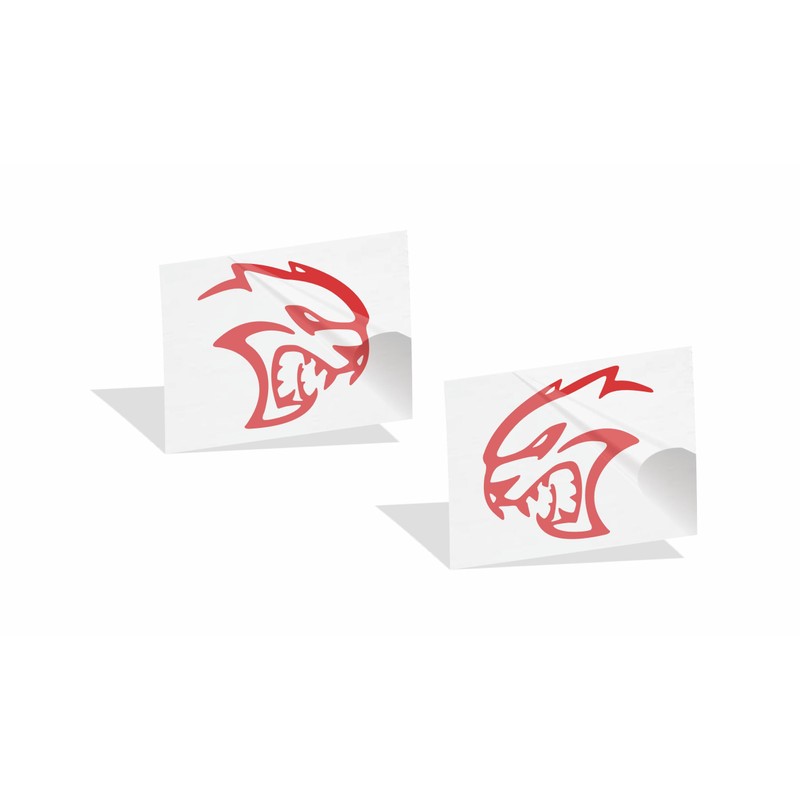 Reflective Concepts Hellcat Emblem Overlay Decal Stickers - 15-18 Challenger