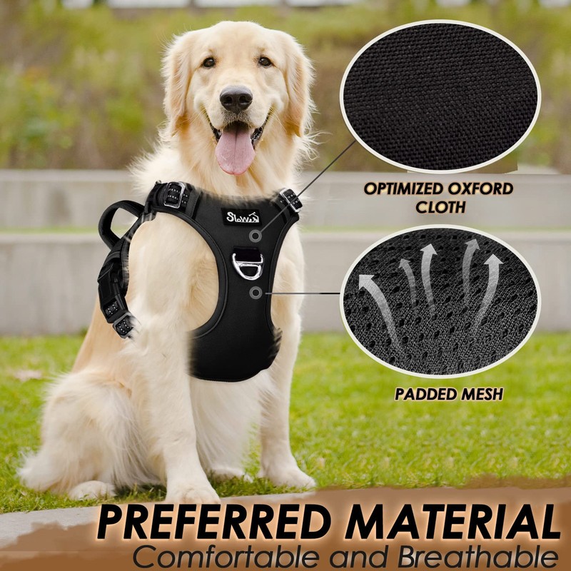 Eyein No Pull Dog Harness Medium, Comfortable Heavy Duty Pet