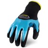 Ironclad Command Insulated Touchscreen Work Glove; Sandy Nitrile Latex Coating,