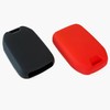2-Pack Click&Fit Silicone Key Fob Covers Compatible with Chevy Silverado
