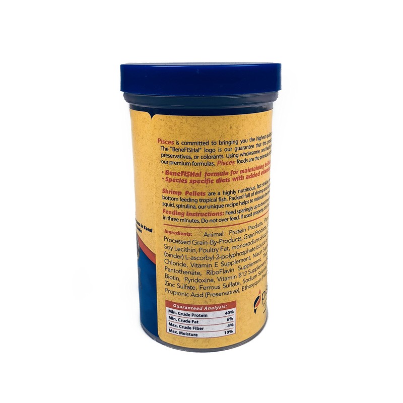 Pisces Pros Shrimp Pellets (9.5 oz)