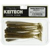 Keitech Swing Impact Fishing Hooks 3.5 Inches Blue Back Cinnamon
