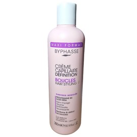 BYPHASSE Maxi Format Hair Cream, Definition, Curls, Curly Hair, Enriched with Provitamin B5 and Aloe Vera