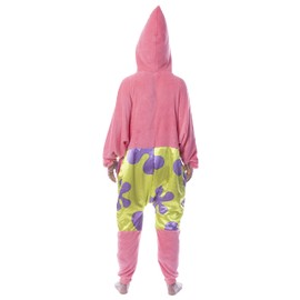 INTIMO Nickelodeon Mens' SpongeBob SquarePants Patrick Star Sleep Union Suit (L/XL)