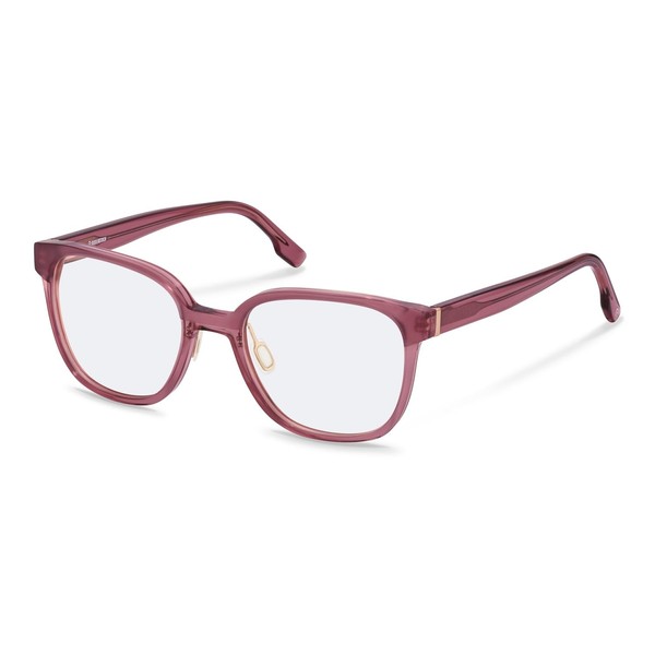 Rodenstock R5371 Verschreibungspflichtige Brillenfassungen - Himbeere, Roségold - Damen