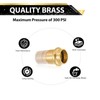 5 Pack FOSKAN Copper Press PEX A Expansion Coupling, 3/4"Press