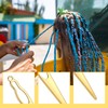 YBEATY 8PCS Interlocking Tool for Locs Dreadlock Interlocking Tool Locs