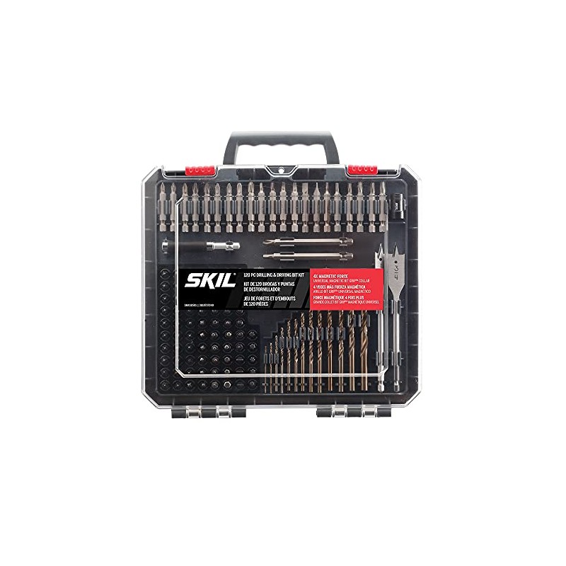 SKIL 120pc Drilling and Screw Driving Bit Set with Bit
