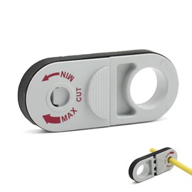 BRBASAP Cable Stripper Tool Universal for Cat5e Cat6 Cat7 Cat8 Ethernet Coaxial Fiber Network Wire Stripping Cutting Tool Professional Coax Strippers with Mini Insulation Untwist Features