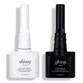 Divok glossy top + skinny top top gel set, 1 set, 2 types / 디보크 글로시탑+스키니탑 탑젤 세트, 1세트, 2종