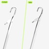 Oruola 4pcs Crochet Needles for Hair,2 Size Hair Crochet Hook,Dreadlock