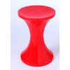 Stool, Red Color, Polypropylene, Diameter (approx.): 12.0 inches (30.5 cm),