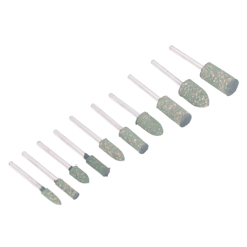 100Pcs Rubber Grinding Head Polishing Bit Various Sizes Accessory Set