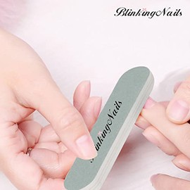 14 limas pulidoras de uñas finas para pulir, uñas naturales lisas y brillantes, tamaño mini, pulidor de uñas, grano 600 y 3000, lima de uñas, arte de 