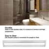 304 Stainless Steel Towel Bar 40cm Washcloth Self Adhesive Rectangular