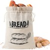 LeCorner Bread Bags for Homemade Bread, Linen Bread Bag Storage,