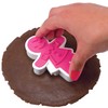 Tovolo Gingerbread Girls Templates Reverse, Dishwasher Safe, Set of 6