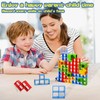 48pcs Tetra Tower Balance Stacking Attack Block Game, Tetris Swing