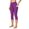 Ewedoos Capri Leggings for Women High Waisted Yoga Pants for