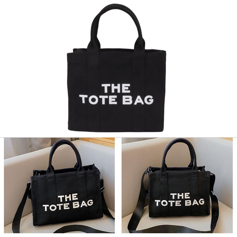 Women Bag Canvas Waterproof Large Capacity Casual Shoulder Bag with