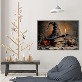 ARPADAMO Magic Hat Diamond Art Kits for Adults,5D Magic Diamond Painting DIY Diamond Art Diamond Painting Kits for Adult,Round Full Drill Diamonds, Diamond Art Kits for Home Decor-12x16inch