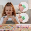 300 Pieces Colorful Clay Bracelet Bead Making Kits
