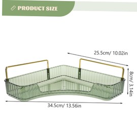 Ciieeo Bathroom Countertop Organizer Vanity Tray Bathroom Counter Makeup Organizer Tray