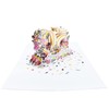 Happy 50th Birthday Pop Up 3D Greeting Card