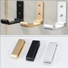 Folding Coat Hooks, Matte Black Wall Hooks for Hanging Coats