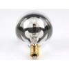 Bulbrite 25G16HM Half Chrome 25W Globe Shape Bulb