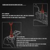 Cylinder Honing Tool,Riloer Car Engine Tool Brake Cylinder Hone Flexible