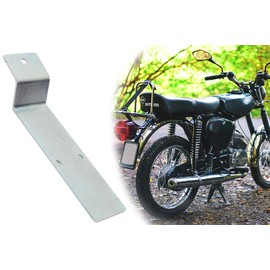 Number Plate Holder for Simson S50, S51, S70, Mounting Bracket for Number Plate Pre-Drilled, Galvanised Sheet Steel