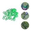 BESPORTBLE Pack of 100 Tent Stakes Ring Plastic Lights Peg