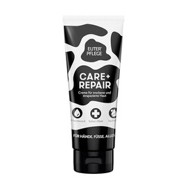 EUTERPFLEGE Care + Repair Creme, 200ml, intensive Pflege f√ºr trockene Haut, Feuchtigkeitscreme f√ºr Hand und K√∂rper, parf√ºmfrei, Allergiker geeignet