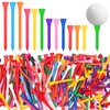 Mardatt 180Pcs Golf Tees, 1-3/5"(42mm), 2-1/8"(54mm), 2-3/4"(70mm), 3-1/4"(83mm) Bamboo Golf