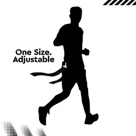 Trained 10 Man Flag Football Belt Pop Set (BLACK)