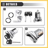 REPAIROCK Ignition Switch Lock Cylinder, Door Lock Cylinder Kit, for