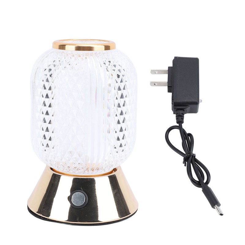 LED Cordless Table Lamp Innovative Stylish Rechargeable Crystal Desk Lamp