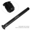 Vbestlife Front Fork Axle Made of Aluminium Alloy Black Hub