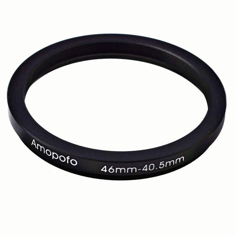 46 mm - 40.5 mm step-down rings filter adapter ring,