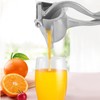 Manual Juice Squeezer Aluminum Alloy Portable Orange Lemon Squeezer Fruit