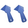 OZXNO 2 Pcs Drywall Trowel Plastic Corner Knife Blue Inside