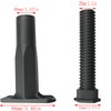 CHENJIN 2PCS Adjustable Bed Support Legs 7.5 to 14.5inch Plastic