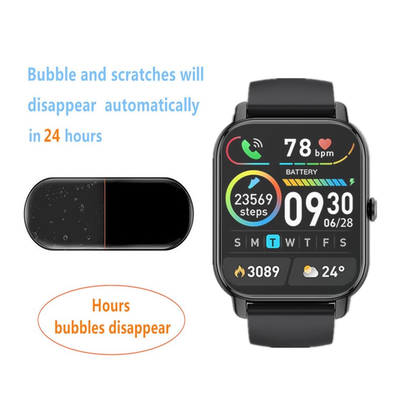 Aemus Compatible for Mindimp P66D 1.85" Smart Watch Screen Protector