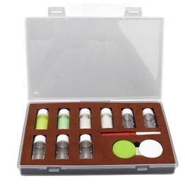 4 Colors Watch Fluorescent Powder Set Mixing Liquid Professional Watch Luminous Powder for Repair